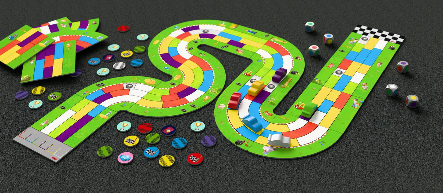 Haba | Monza - Full speed ahead with colorful dice (5+)