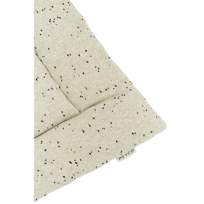 Meyco | Boxkleed Rib Mini spot Sand  80x100cm