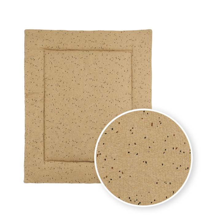 Meyco | Boxkleed Rib Mini spot Toffee  80x100cm