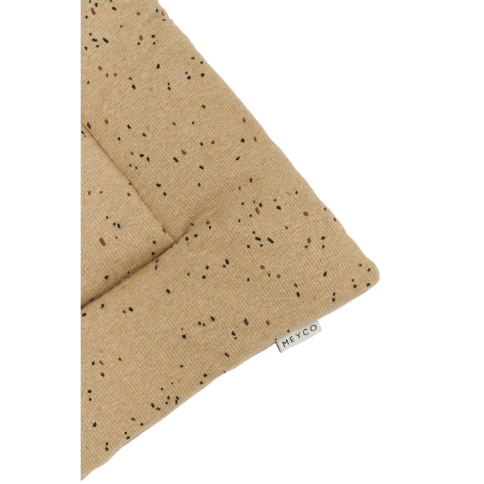 Meyco | Boxkleed Rib Mini spot Toffee  80x100cm