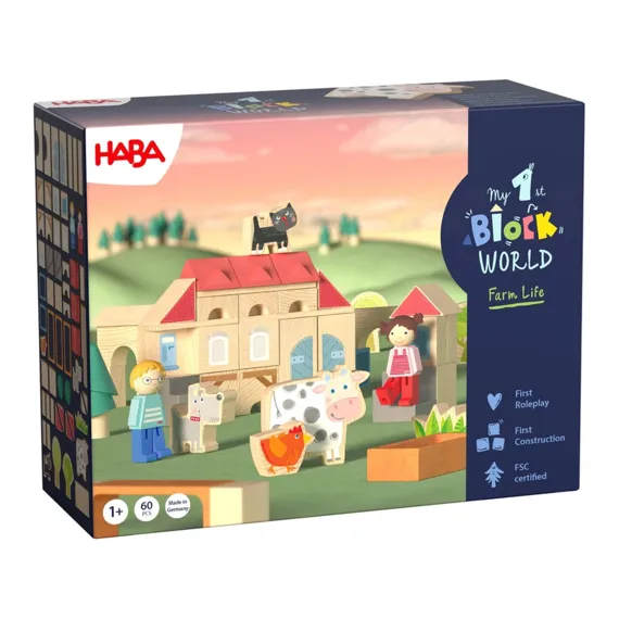 Haba | My 1st Block World - Grote Boerderij