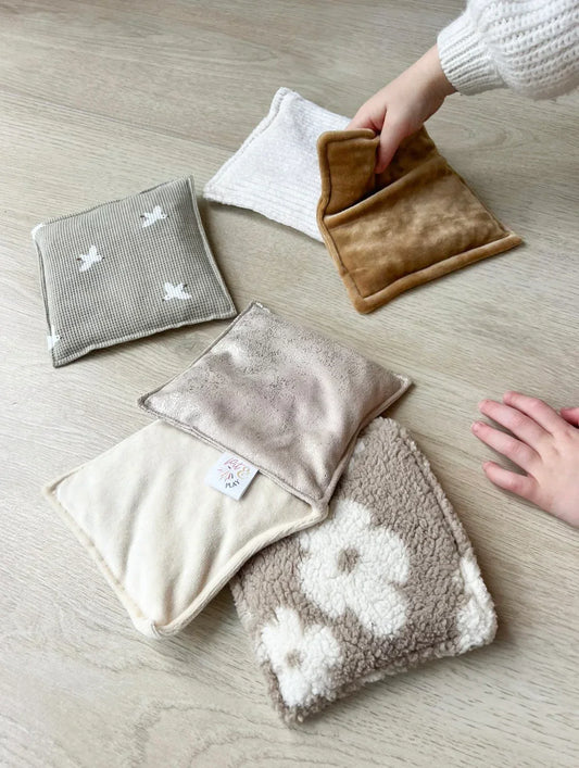 Pit & Play| Naturel Spark Pittenzakjes Set 6