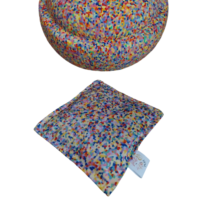 Pit & Play | Regenboog Pittenzakje 'Super Confetti'