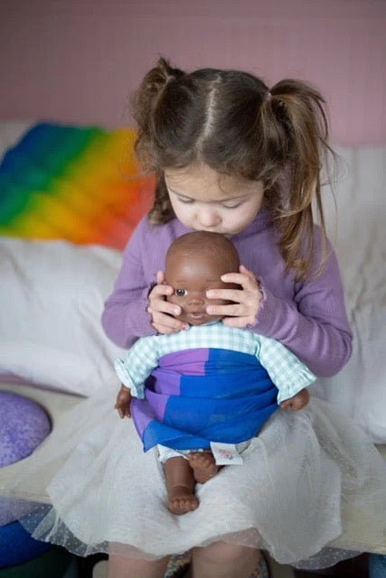 Pit & Play | Colorblock speeldoek 48x48cm 'Original'