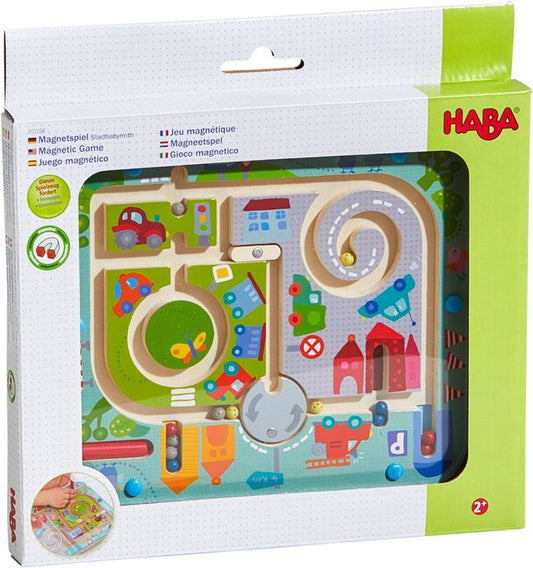 Haba | Magneetspel Stadslabyrint (2+)