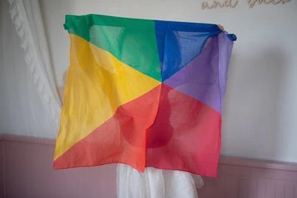 Pit & Play | Colorblock speeldoek 48x48cm 'Original'