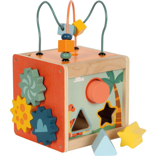 Small Foot | Houten activiteitenspiraal 'Dino'