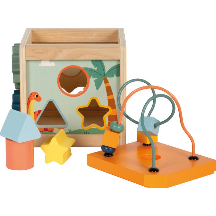 Small Foot | Houten activiteitenspiraal 'Dino'