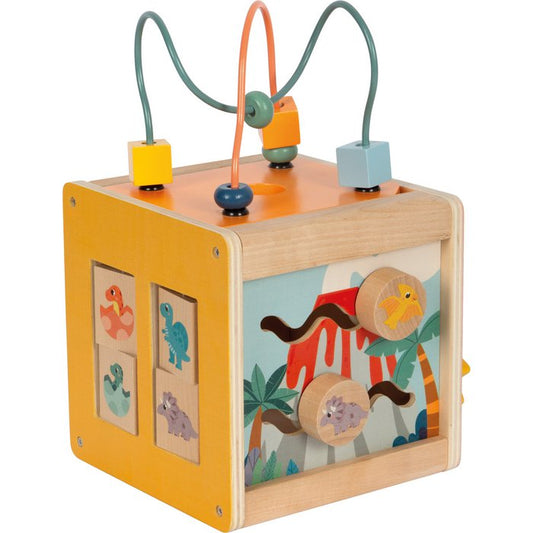 Small Foot | Houten activiteitenspiraal 'Dino'