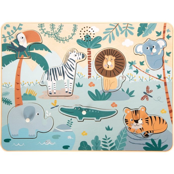 Small Foot | Houten puzzel 'Safari'