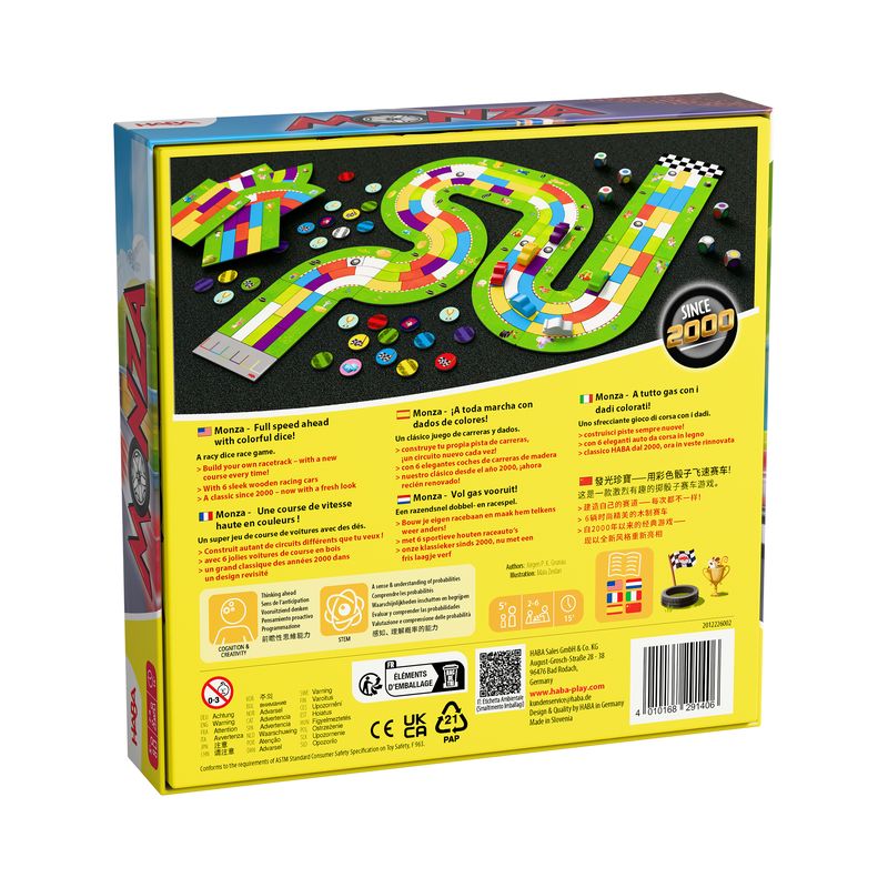 Haba | Monza - Full speed ahead with colorful dice (5+)