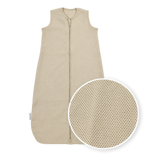 Meyco | Slaapzak ongevoerd Classic Sand TOG 1.0 - 60-70-90-110cm