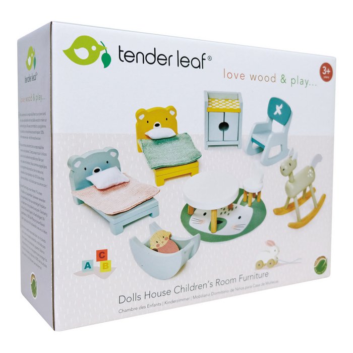Tender Leaf | Kinderkamer voor poppenhuisjes