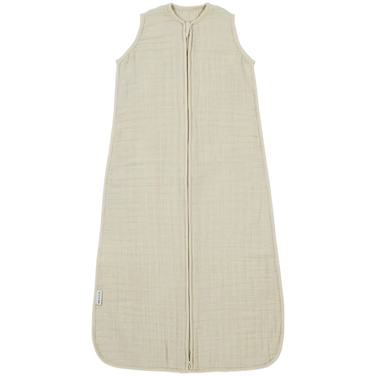 Meyco | Slaapzak ongevoerd pre-washed hydrofiel Soft Sand TOG 0.5 - 70-90cm
