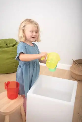 Tickit | Doorschijnende Gekleurde Nestkannen (set 3 stuks)