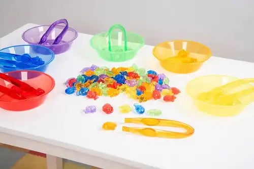 Tickit | Doorschijnende Gekleurde Vissen (set 120 stuks)