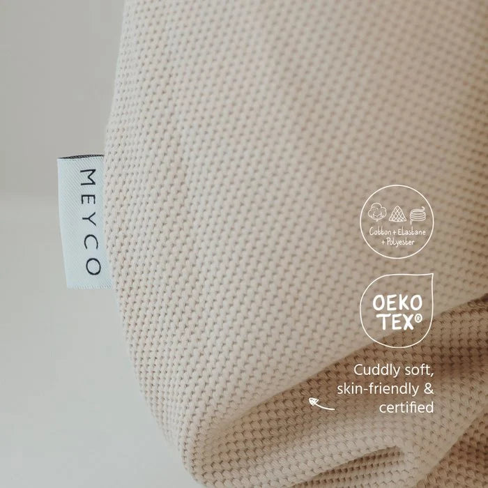 Meyco | Slaapzak ongevoerd Classic Sand TOG 1.0 - 60-70-90-110cm