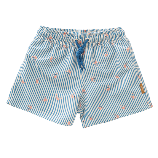 Fresk | UV Short Boys - Stripes & crabs