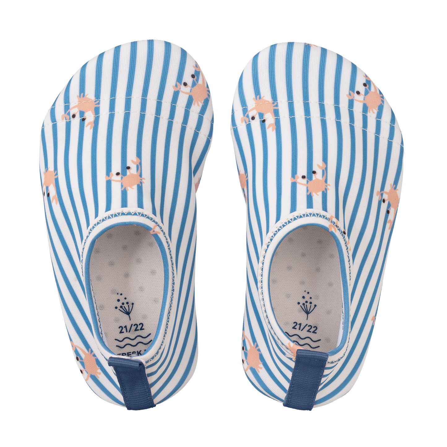 Fresk | UV Swim shoes - Stripes & crabs