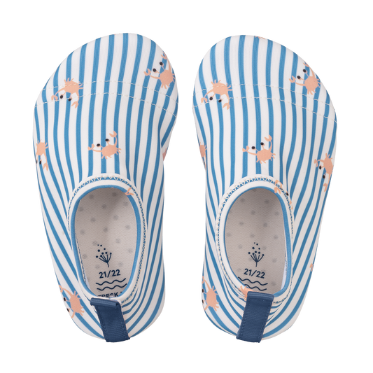 Fresk | UV Swim shoes - Stripes & crabs
