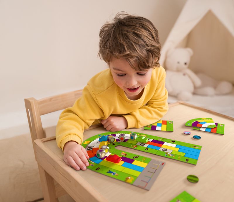 Haba | Monza - Full speed ahead with colorful dice (5+)