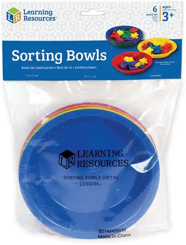 Learning Resources | Sorting Bowls (set 6 stuks)