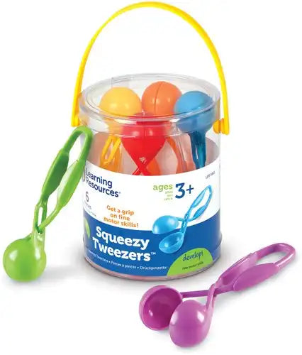 Learning Resources | Squeezy Tweezers™ (set 6 stuks)