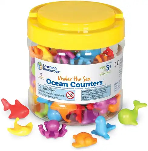 Learning Resources | Under The Sea Ocean sorteerfiguren (set 72 stuks)