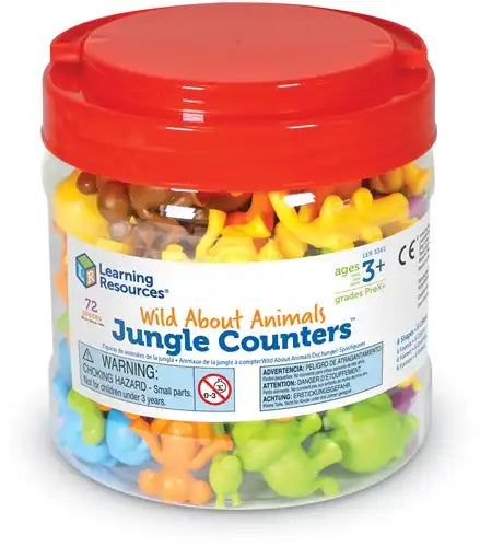 Learning Resources | Wild About Animals Jungle sorteerfiguren® (set 72 stuks)