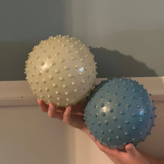 Find That Hippo | Set  Sensory Ballen - Petrolblauw en Kaki