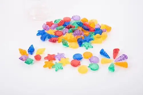 Tickit | Doorschijnende Gekleurde Schelpen