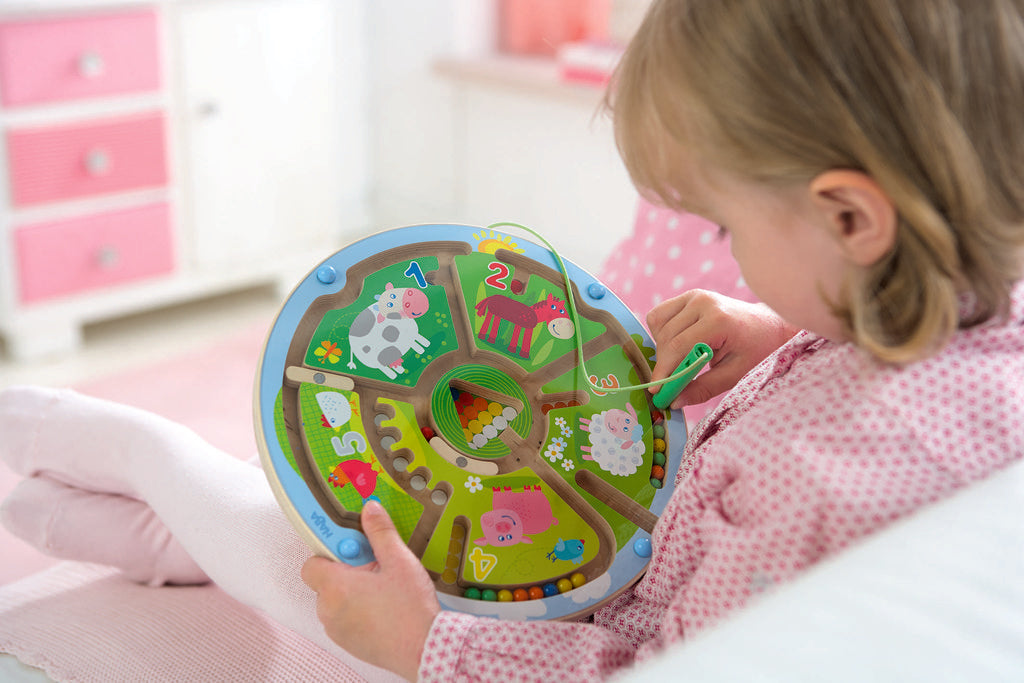 Haba | Magneetspel getallenlabyrint (2+)