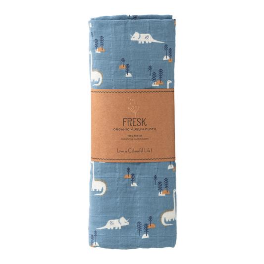 Fresk Hydrofiele Doek 120x120cm | Dino